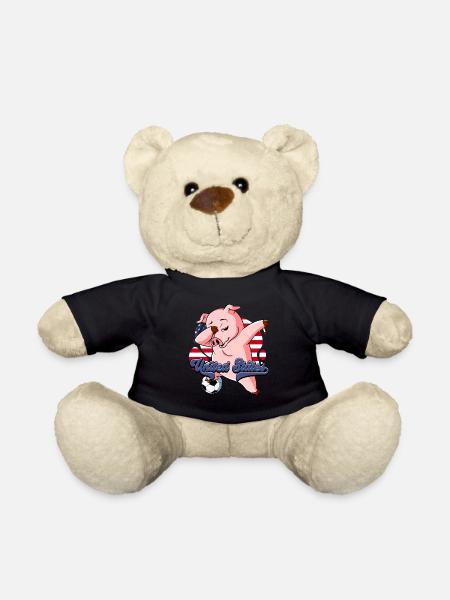 Usa Fußball - Teddy - Schwarz