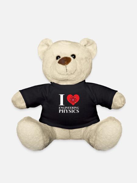 Physik Physiker - Teddy - Schwarz
