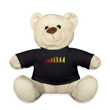 Feuerwehrmann Feuerwehr - Teddy - Schwarz - Vorne