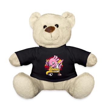Spanien Fußball - Teddy - Schwarz - Vorne