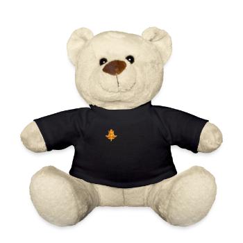 Ancient Astronaut Theory Quimbaya Airplane - Teddy Bear - black - Front