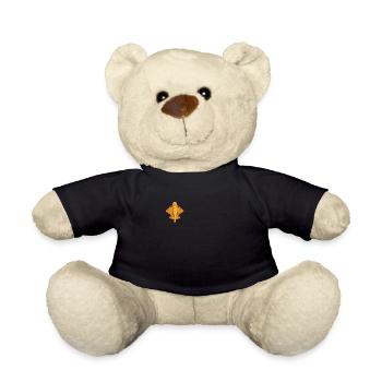 Ancient Astronaut Theory Quimbaya Airplane - Teddy Bear - black - Front