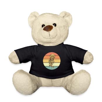 Qualle - Teddy - Schwarz - Vorne