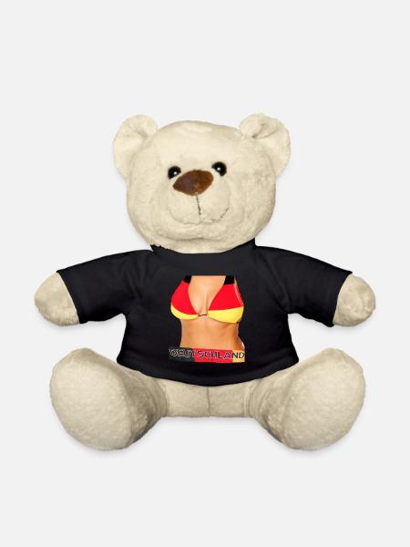 GermanyGermany - Woman - Teddy Bear - black
