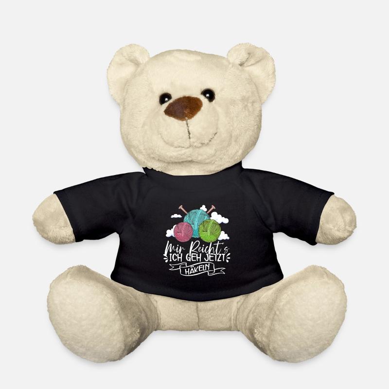 Häkeln - Teddy - Schwarz