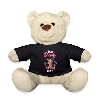 Mei Dirndl Hob I Ned Gfundn - Teddy - Schwarz - Vorne