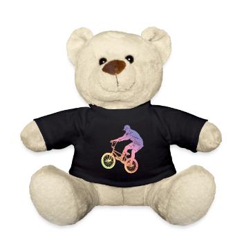 Motocross Silhouette - Nounours - noir - Devant