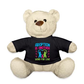 Adoptive parents Adoption of children Foster parents - Teddy Bear - black - Front