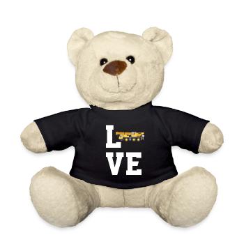 Autokran Geschenk - Teddy - Schwarz - Vorne