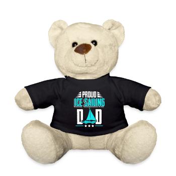Eissegeln Yacht Segler - Teddy - Schwarz - Vorne