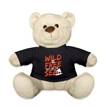 Surfen Wellenreiten Für Surfing - Teddy - Schwarz - Vorne
