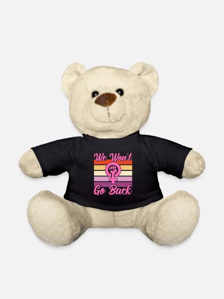 Gleichberechtigung der Geschlechter Feminismus Rec - Teddy - Schwarz