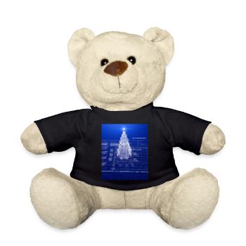 Plan schématique de l’arbre de Noël - Nounours - noir - Devant