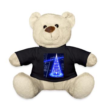 Plan schématique de l’arbre de Noël - Nounours - noir - Devant