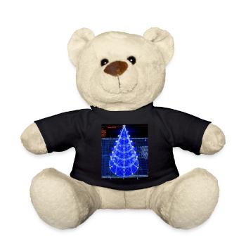 Plan schématique de l’arbre de Noël - Nounours - noir - Devant