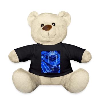 Plan schématique de l’arbre de Noël - Nounours - noir - Devant