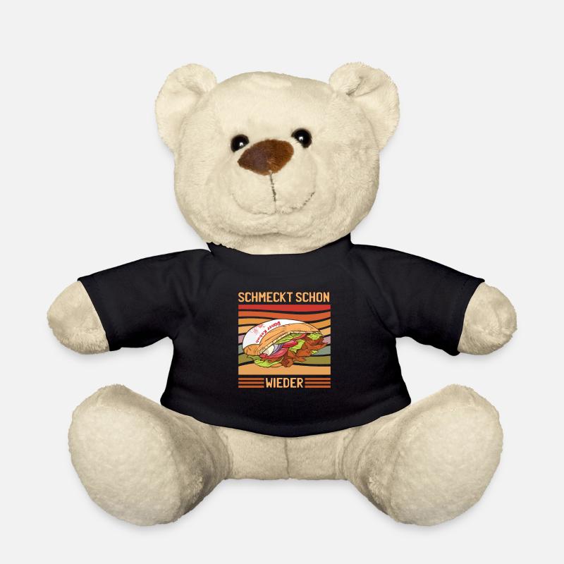 Döner Schmeckt schon wieder - Teddy - Schwarz