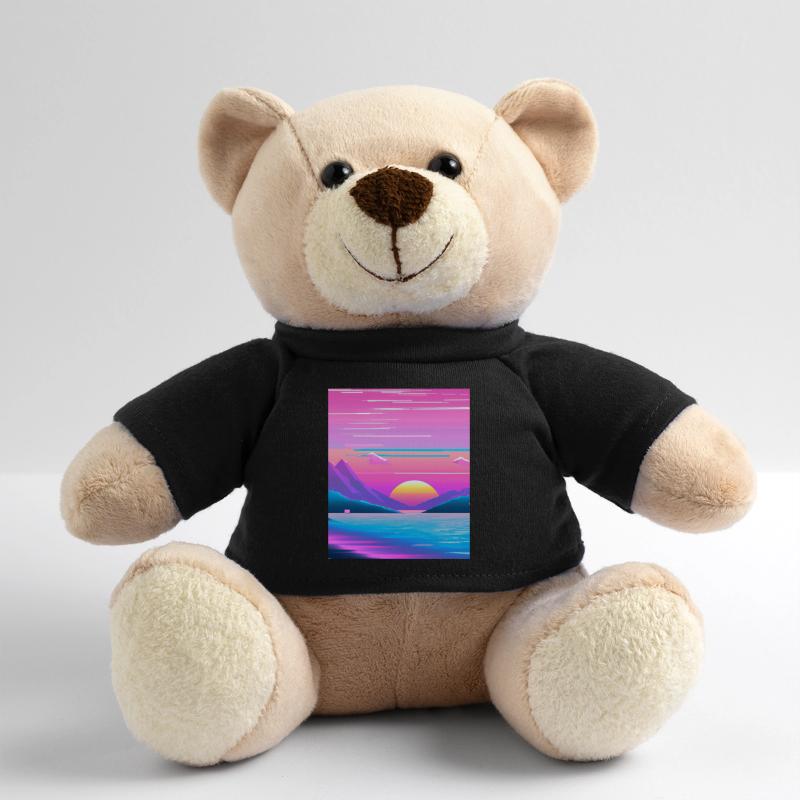 Vaporwave Sun Synthwave Sunset Nounours
