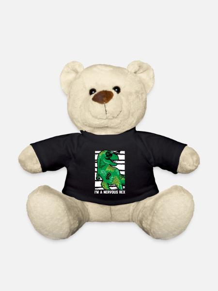 Dinosaurier Erwachsener Dinosaurier - Teddy - Schwarz