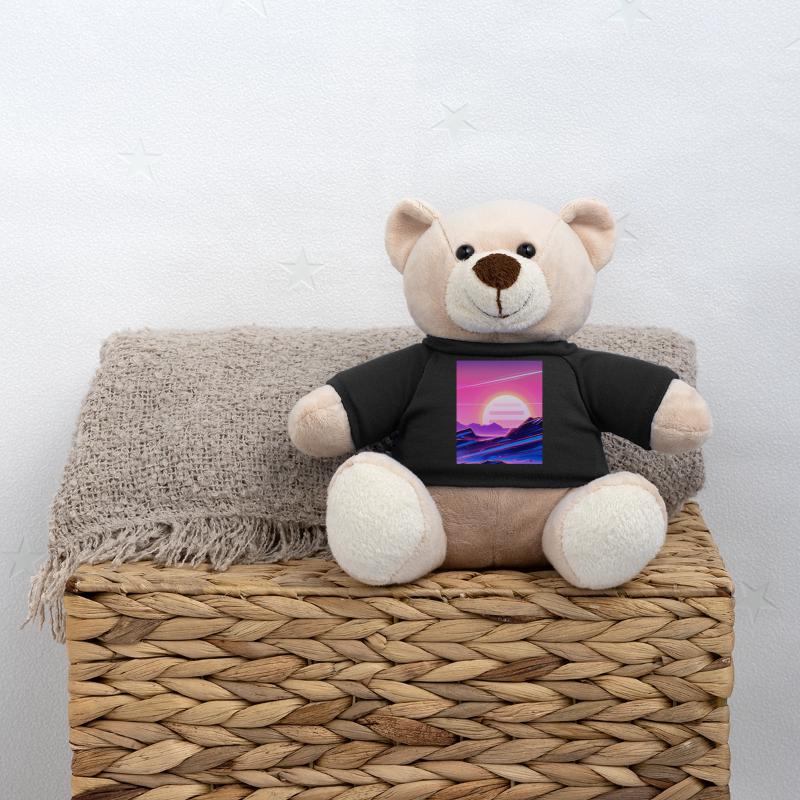 Vaporwave Sun Synthwave Sunset Nounours