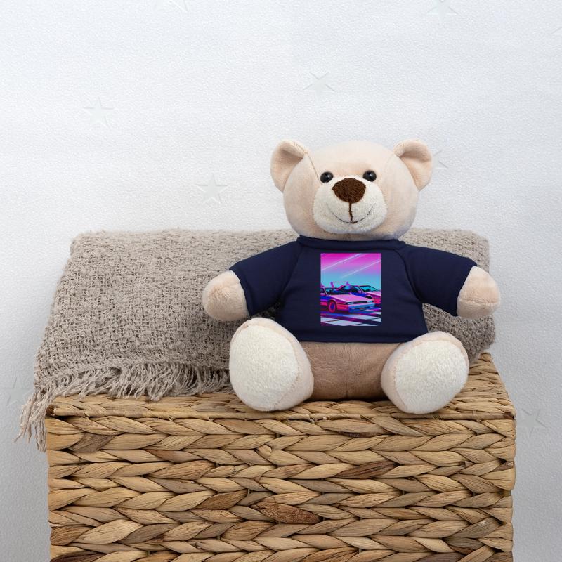 Vaporwave Esthétique Synthwave Car Nounours