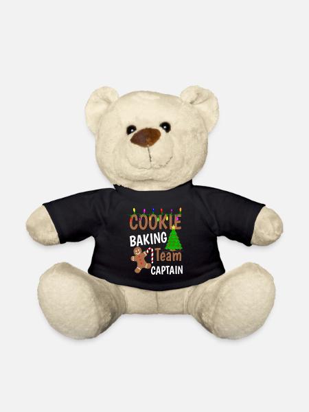 Christmas Cookie Baking Team Captain - Teddy - Schwarz