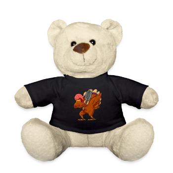 Truthahn - Teddy - Schwarz - Vorne