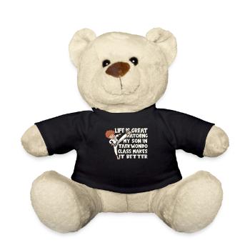 Taekwondo Mama Taekwondo Mama - Teddy Bear - black - Front