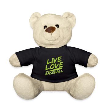 Baseball - Teddy - Schwarz - Vorne