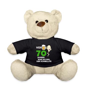 Vor 70 Jahren war ich mal der Schnellste - Teddy - Schwarz - Vorne