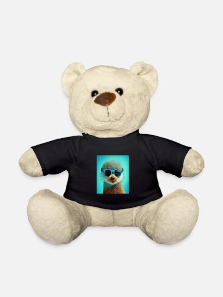 African Otter Pride Pop Art Black Afro Otter - Nounours - noir