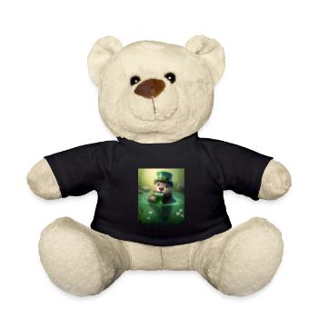 Kawaii Otter Pet Lucky Sea Otter - Teddy - Schwarz - Vorne
