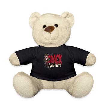 Crack Addict Nutcracker Christmas Squad Ballet - Teddy - Schwarz - Vorne