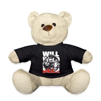 Welder Schlosser Bier Will Weld For Beer - Teddy Bear - black - Front