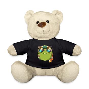 60s 70s Costume Groovy Hippie - Nounours - noir - Devant
