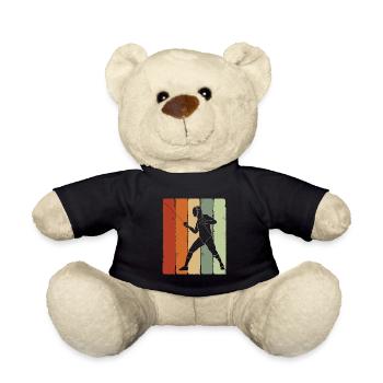 Fechten - Teddy - Schwarz - Vorne