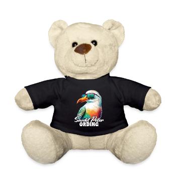 St. Peter Ording Holiday Seagull avec lunettes de soleil - Nounours - noir - Devant