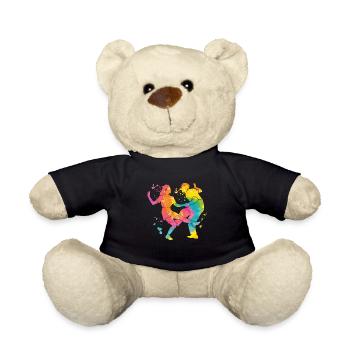 Dancing Swing 60s Boogie Woogie - Teddy Bear - black - Front