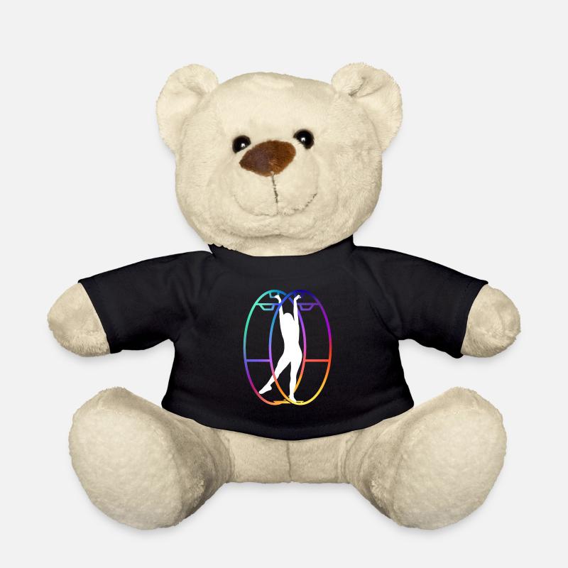 Rhönrad Turnen Gymnastik Rhönräder Wheel - Teddy - Schwarz