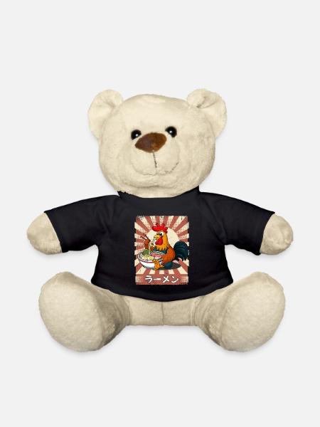 Ramen Hahn Nudelsuppe Ramen - Teddy - Schwarz
