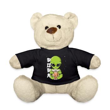 Boba Tea Alien Bubble Tea - Teddy - Schwarz - Vorne