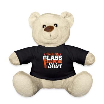 This Is My Glassblowing Shirt Glassblower Glass - Teddy Bear - black - Front