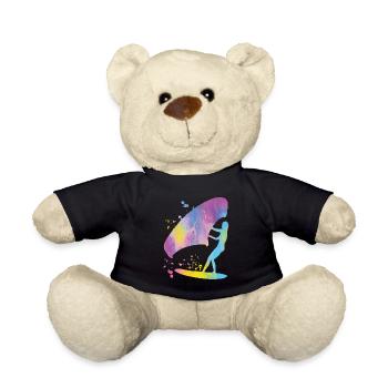 Wing Foil Wingsurfing Woman Foil Wing - Nounours - noir - Devant