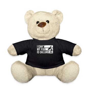 Wing Foil Wingsurfing Foil Wing - Teddy Bear - black - Front