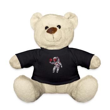 Tischtennis Pingpong Astronaut - Teddy - Schwarz - Vorne