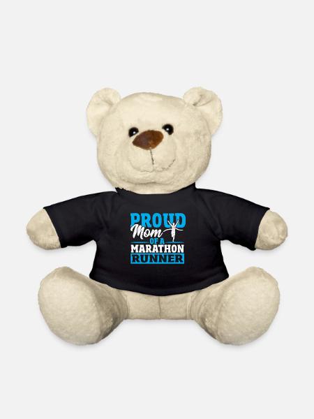 Fière maman d’un marathonien - Nounours - noir
