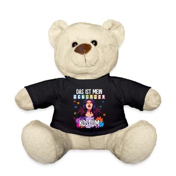 Das Ist Mein Schlager Kostüm - Teddy - Schwarz - Vorne