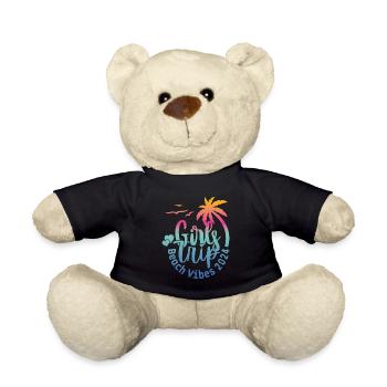 Girl Weekend Girls Trip Beach Vibes 2024 - Teddy - Schwarz - Vorne