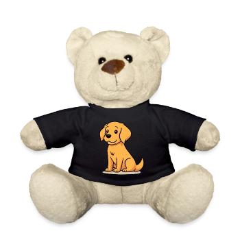 Conception de chien mignon pour les propriétaires de chiens - Nounours - noir - Devant