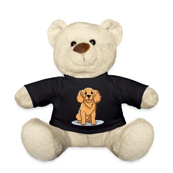Niedliches Hundedesign für Hundebesitzer - Teddy - Schwarz - Vorne